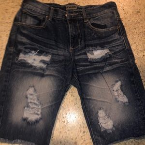 Men’s jean shorts
